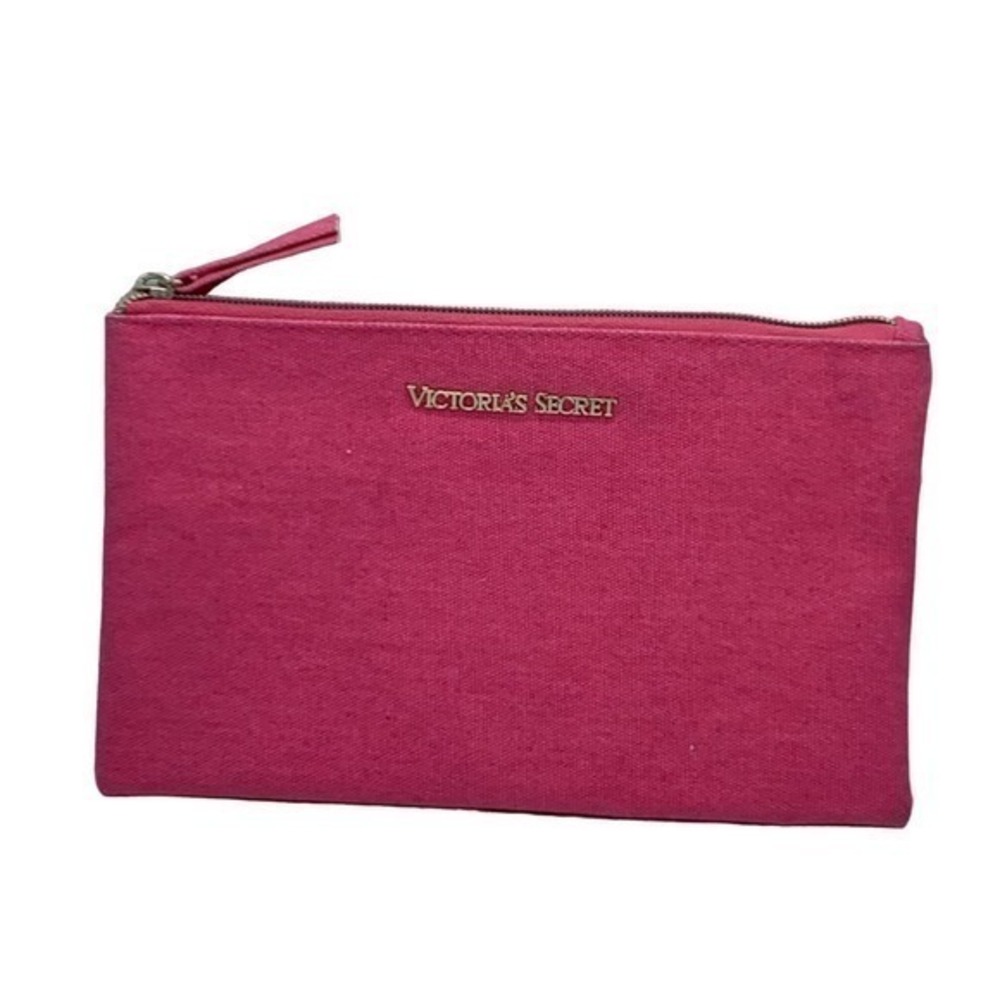 Victoria’s Secret bright pink makeup/cosmetic bag